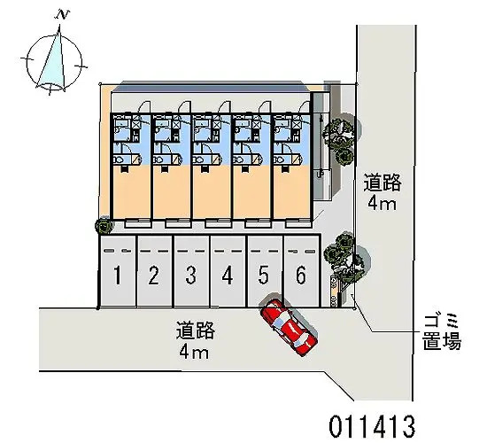 厚木市妻田北３丁目 月極駐車場